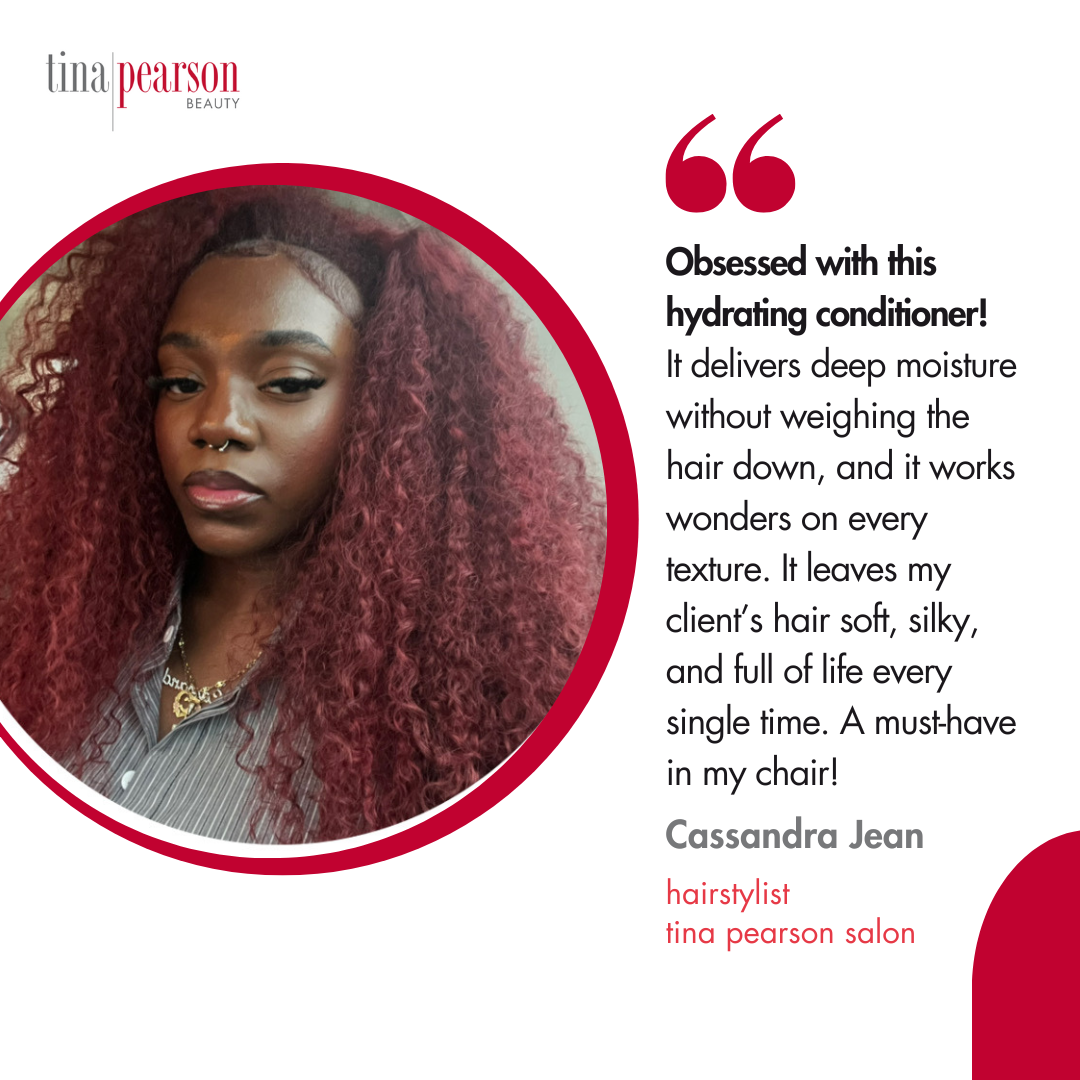 hydrating conditioner with hibiscus + green tea — detangle + repair damage