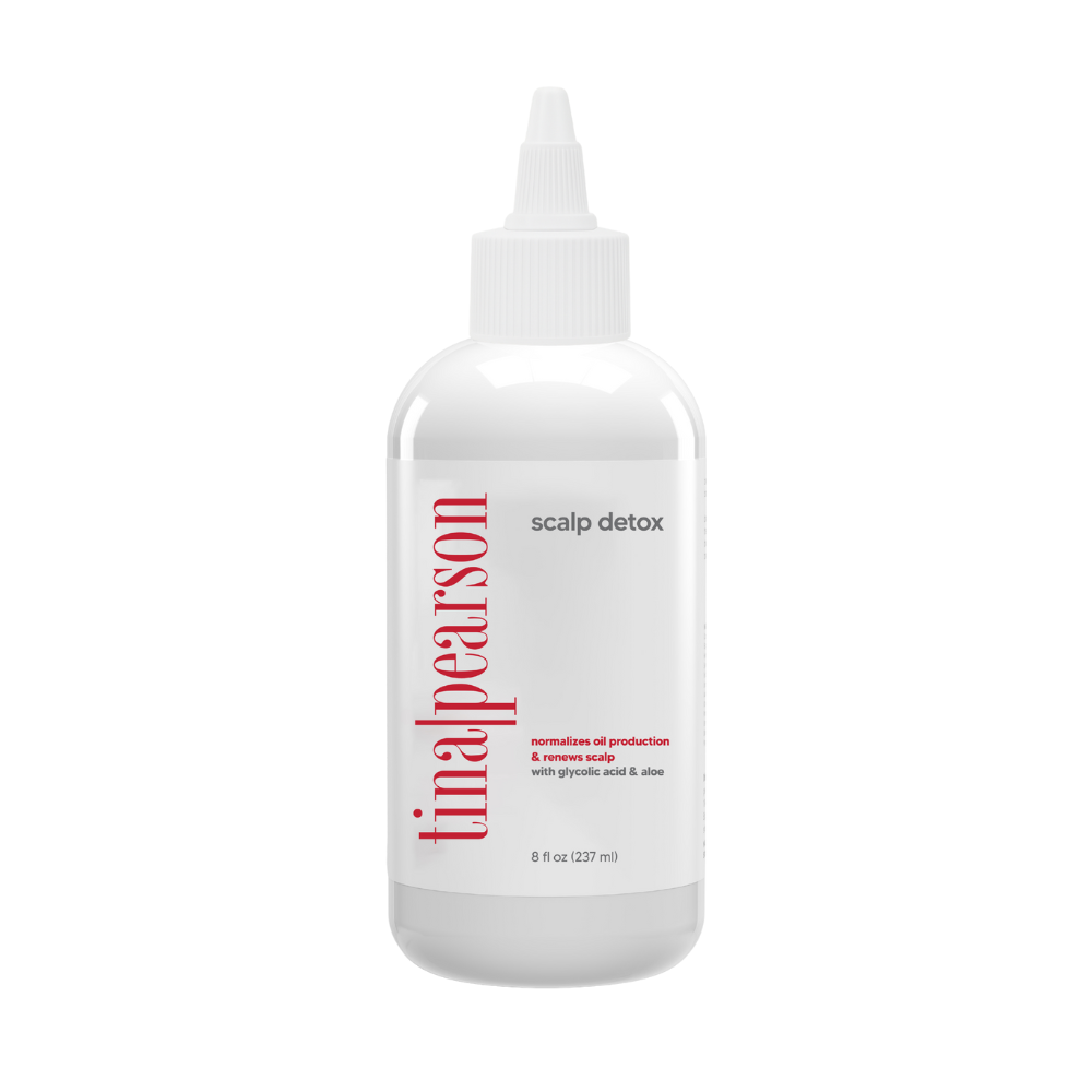 scalp detox treatment with glycolic acid + aloe — remove buildup & renew scalp