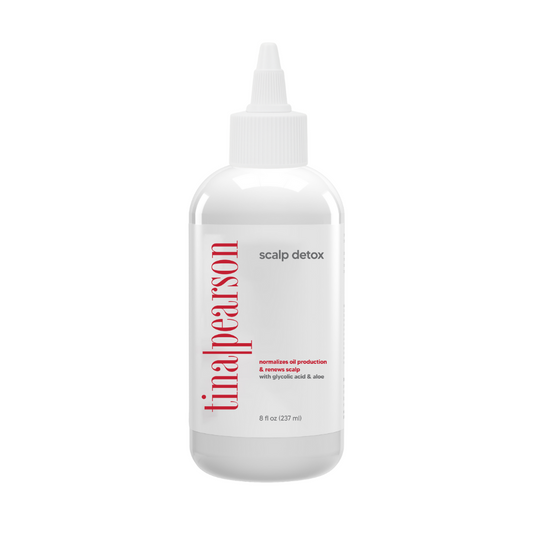 scalp detox treatment with glycolic acid + aloe — remove buildup & renew scalp